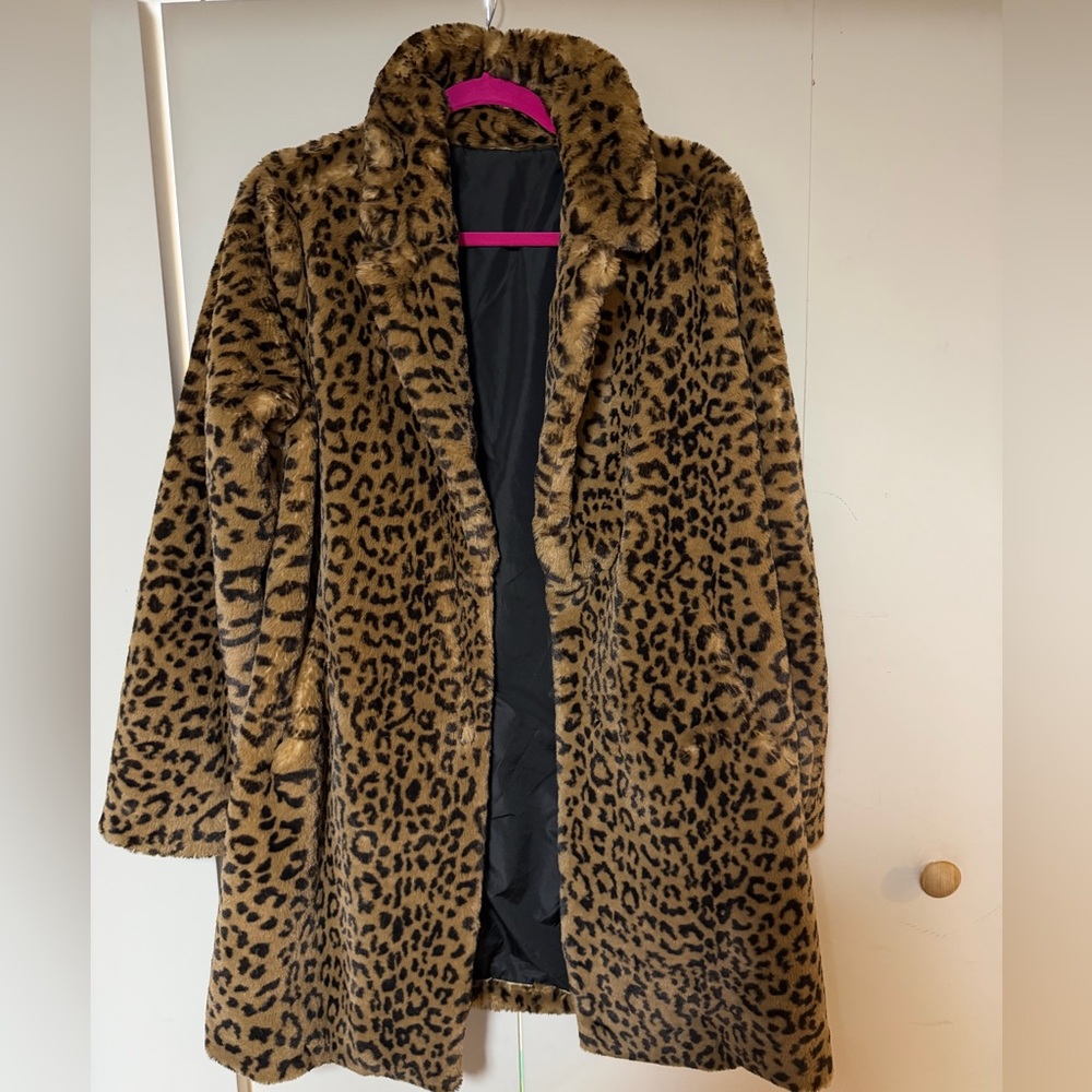 Women's Black Faux Fur Jacket